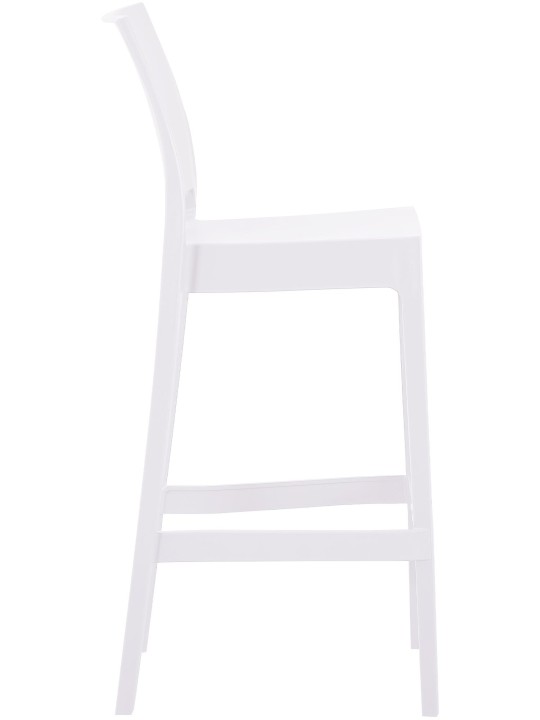 Banqueta de bar Flamur, branco