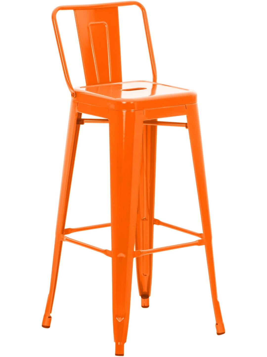 Banqueta alta Mason, laranja