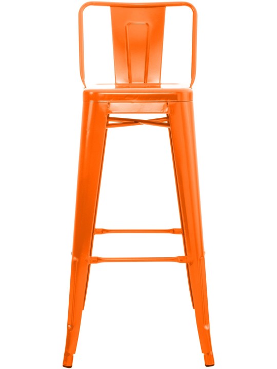 Banqueta alta Mason, laranja