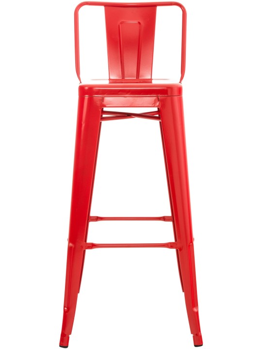 Banqueta alta Mason, vermelho