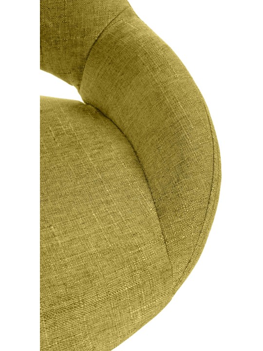 Conjunto de 2 banquetas de bar Milet tecido G, verde