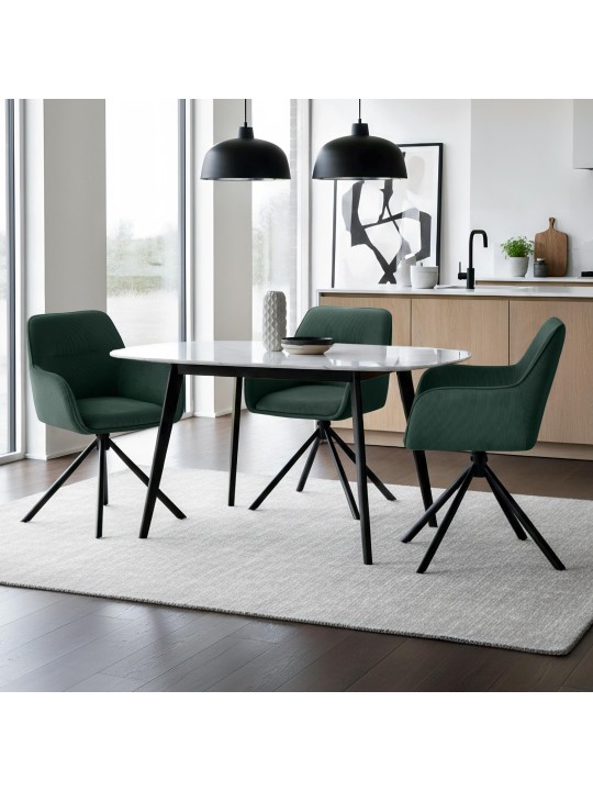 Cadeira Tipton Cord, verde