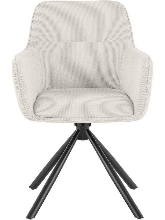Cadeira Tipton Cord, creme