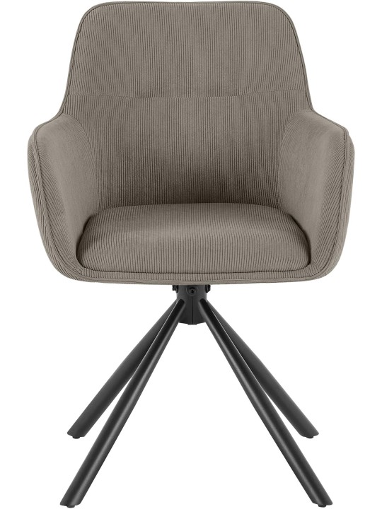 Cadeira Tipton Cord, taupe