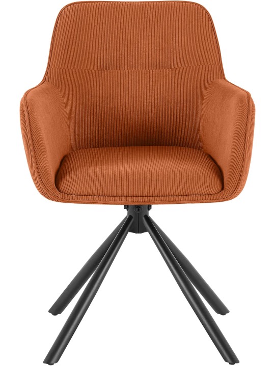 Cadeira Tipton Cord, laranja