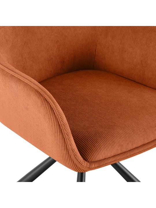 Cadeira Tipton Cord, laranja