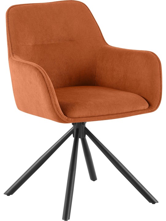 Cadeira Tipton Cord, laranja