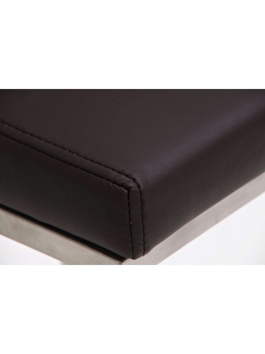 Banqueta alta Panama E couro sintético, castanho Banqueta alta Panama E couro sintético, castanho