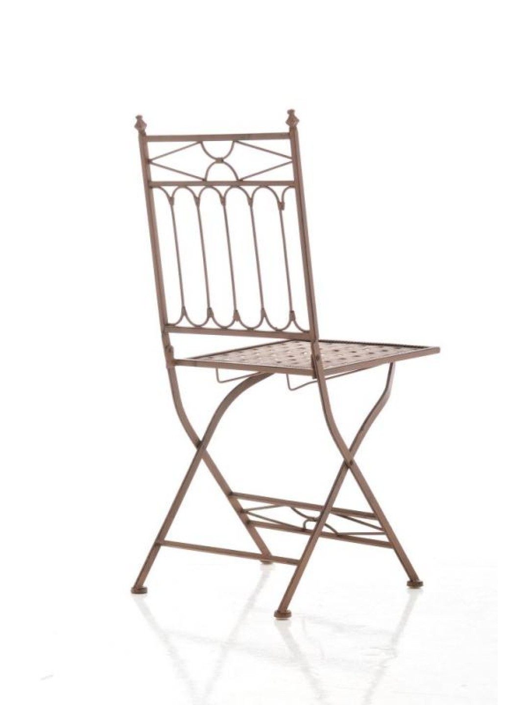 Cadeira dobrável Asina, castanho antigo