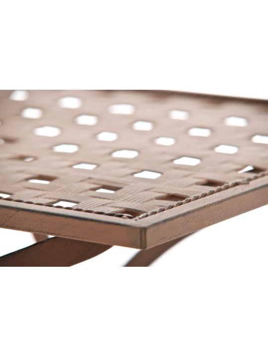 Cadeira dobrável Asina, castanho antigo