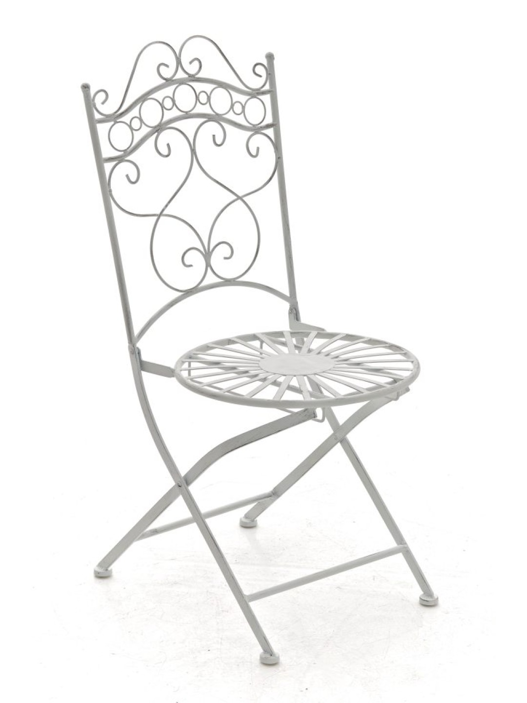 Cadeira Indra, branco antigo