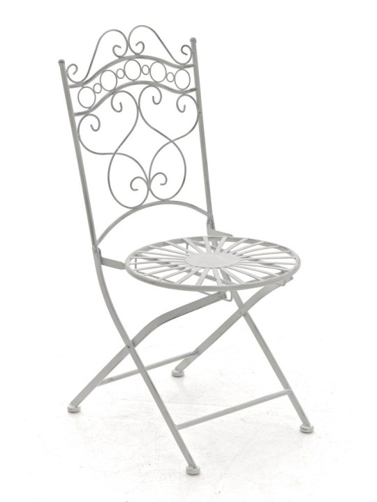 Cadeira Indra, branco antigo