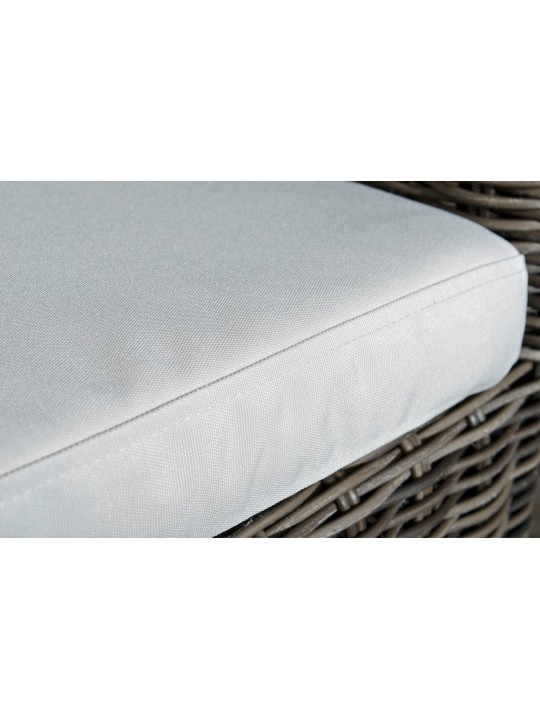 Cadeira Fontana / Saint Marlo Creme 5mm, cinza mesclado Cadeira Fontana / Saint Marlo Creme 5mm, cinza mesclado