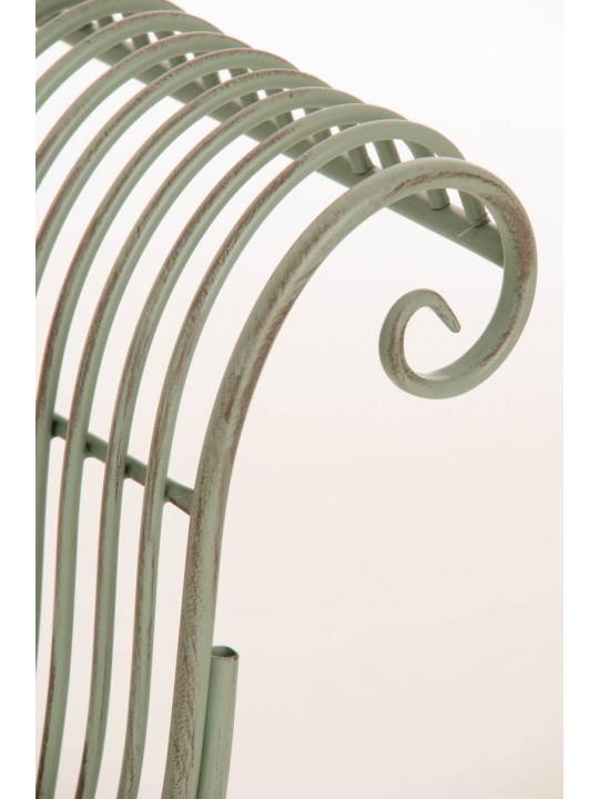 Banco de jardim Karma, verde antigo Banco de jardim Karma, verde antigo