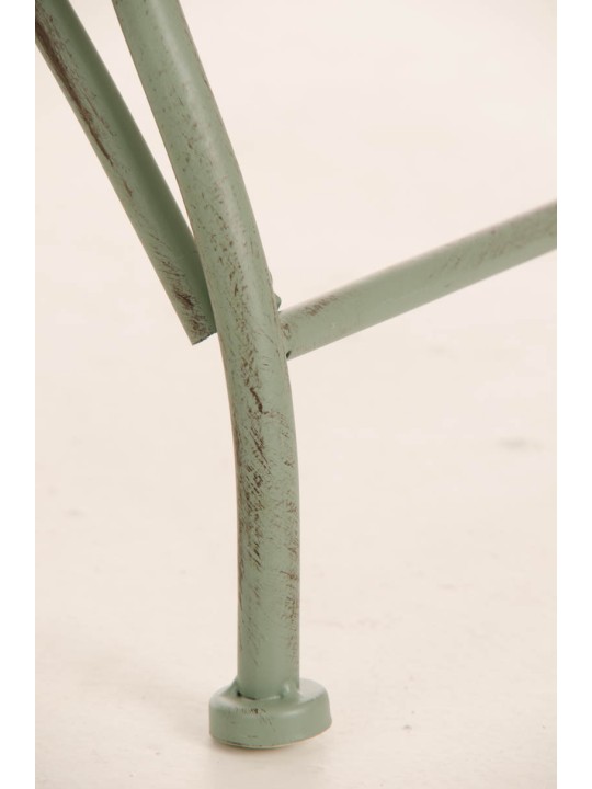 Banco de jardim Karma, verde antigo Banco de jardim Karma, verde antigo