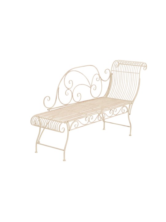 Banco de jardim Karma, creme antigo Banco de jardim Karma, creme antigo