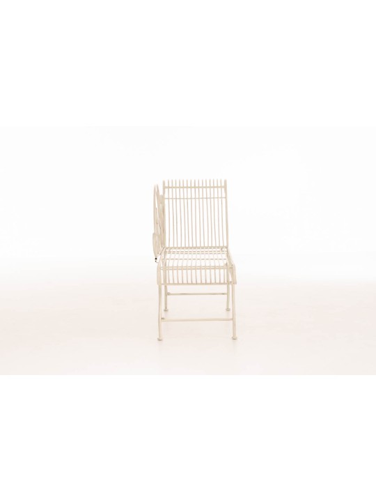 Banco de jardim Karma, creme antigo Banco de jardim Karma, creme antigo