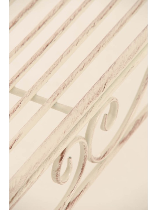 Banco de jardim Karma, creme antigo Banco de jardim Karma, creme antigo