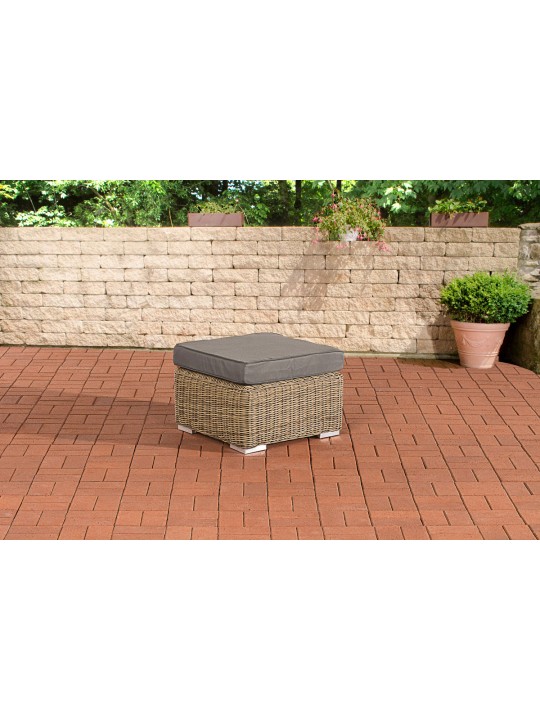 Banqueta Bilbao / Madeira Ferro Cinzento, natural