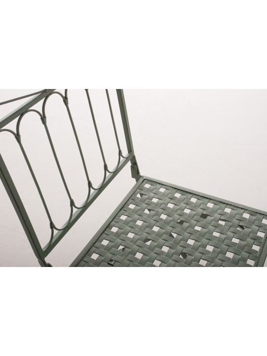 Cadeira dobrável ASINA, verde antigo