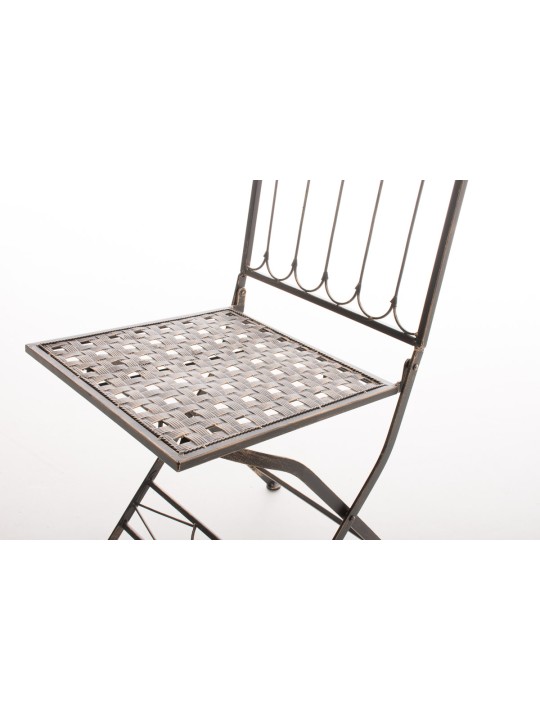 Cadeira dobrável ASINA, bronze Cadeira dobrável ASINA, bronze