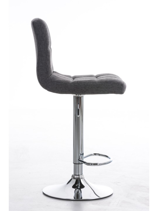 Banqueta alta Peru FABRIC C, cinza claro Banqueta alta Peru FABRIC C, cinza claro