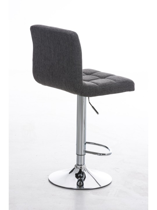 Banqueta alta Peru FABRIC C, cinza claro Banqueta alta Peru FABRIC C, cinza claro