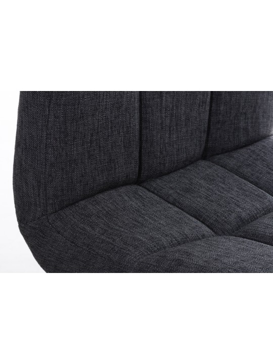 Banqueta alta Peru FABRIC C, cinza escuro