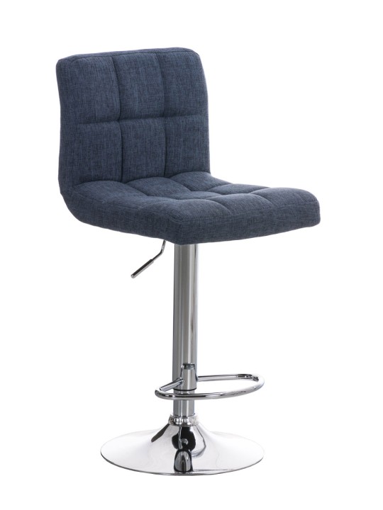 Banqueta alta Peru FABRIC C, azul