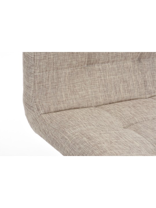 Banqueta alta tecido Lincoln, creme