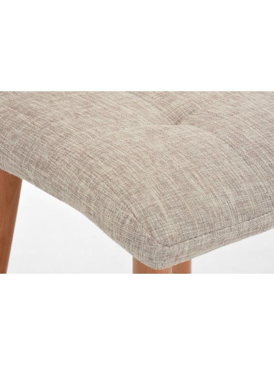 Banqueta alta tecido Lincoln, creme