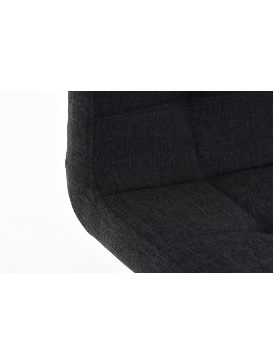 Banqueta alta tecido Lincoln, cinza escuro