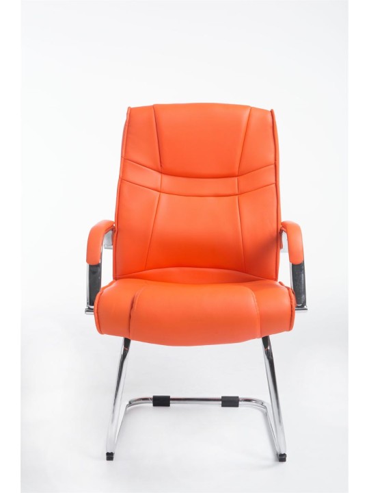 Cadeira para visitantes Átila, laranja