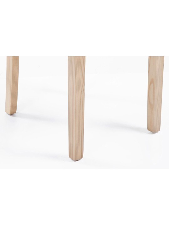 Cadeira da sala de jantar Ina natura, creme