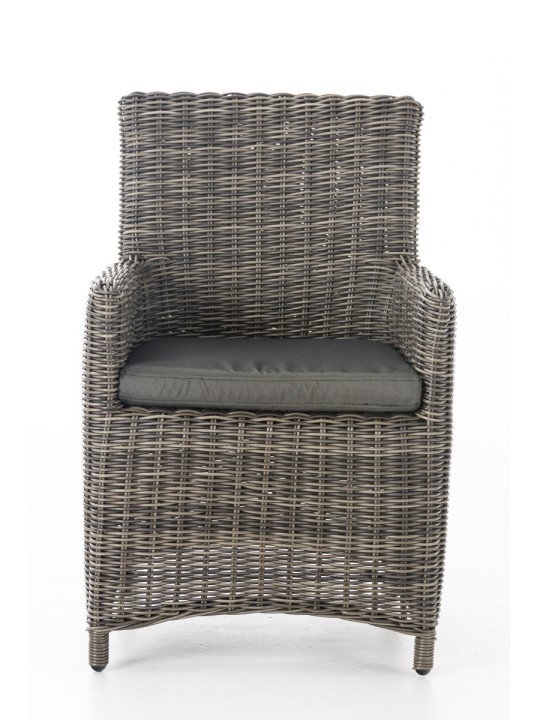 Cadeira Fontana / Sankt Marlo antracite 5mm, cinza mesclado Cadeira Fontana / Sankt Marlo antracite 5mm, cinza mesclado