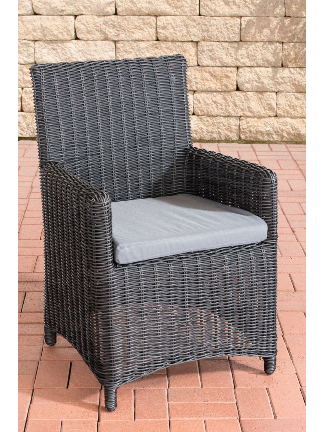 Cadeira Fontana / Sankt Marlo ferro cinza 5mm, preto