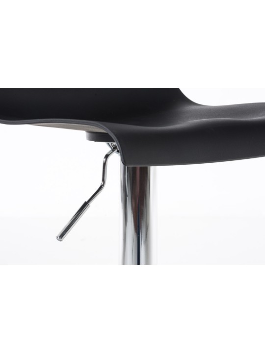 Banqueta alta Hoover C, preto