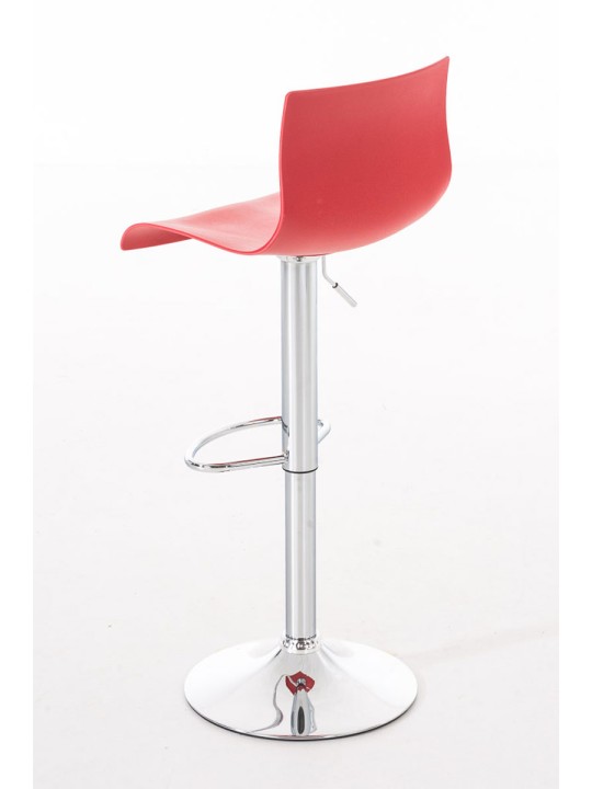 Banqueta alta Hoover C, vermelho