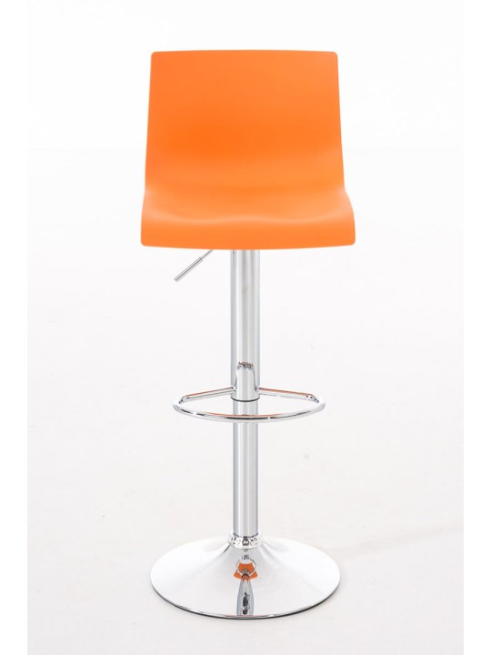 Banqueta alta Hoover C, laranja