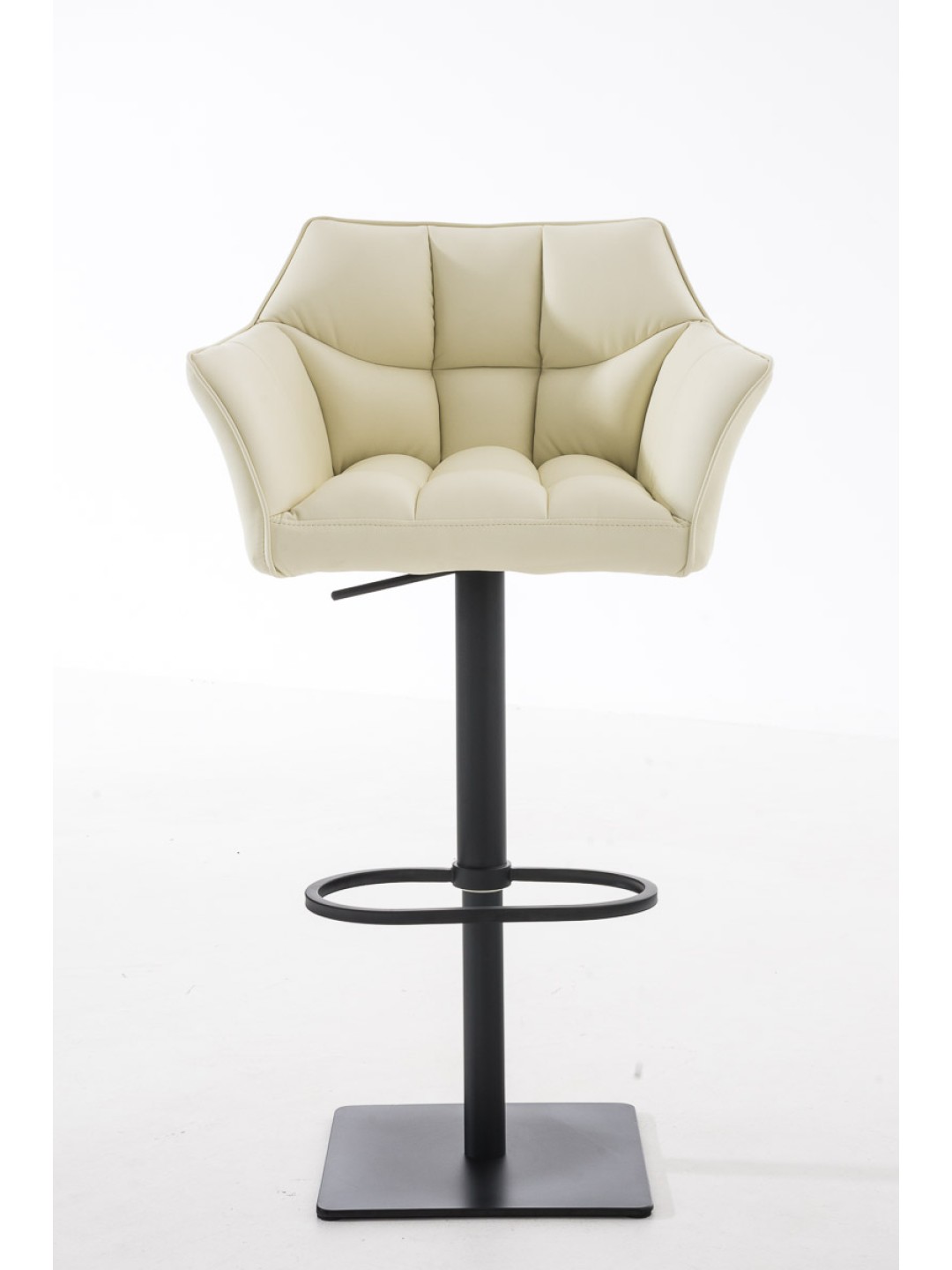 Banqueta alta Damaso B, creme