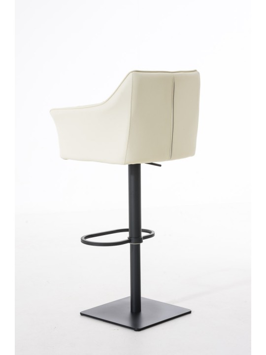 Banqueta alta Damaso B, creme