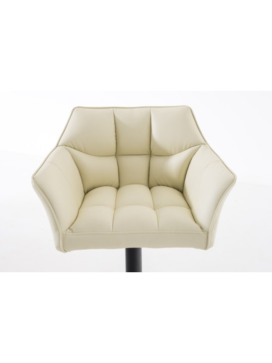 Banqueta alta Damaso B, creme