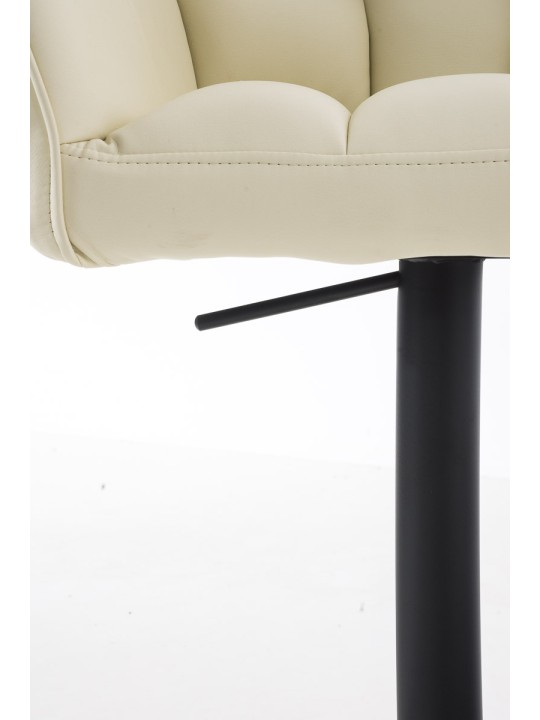 Banqueta alta Damaso B, creme