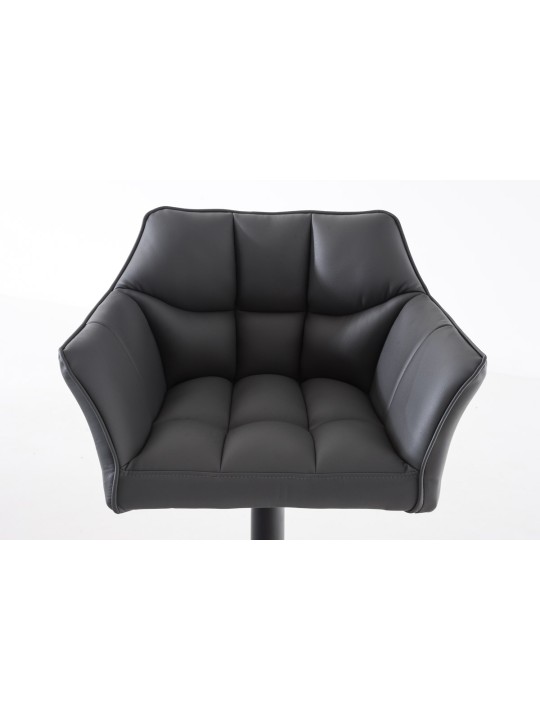 Banqueta alta Damaso B, cinza