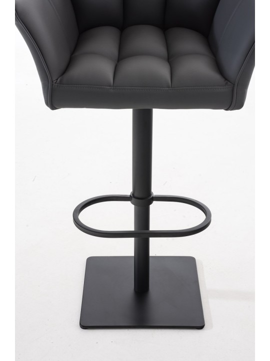 Banqueta alta Damaso B, cinza