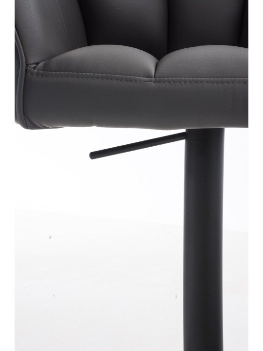 Banqueta alta Damaso B, cinza