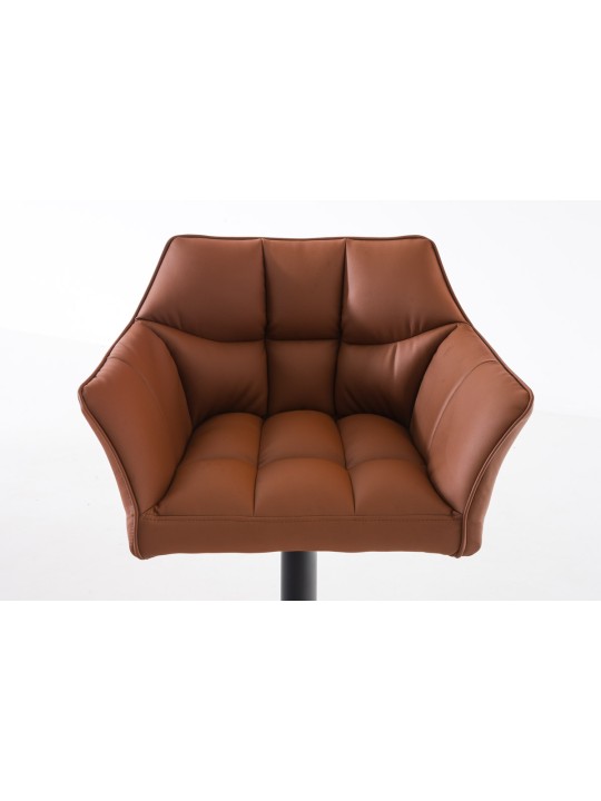 Banqueta alta Damaso B, castanho claro Banqueta alta Damaso B, castanho claro