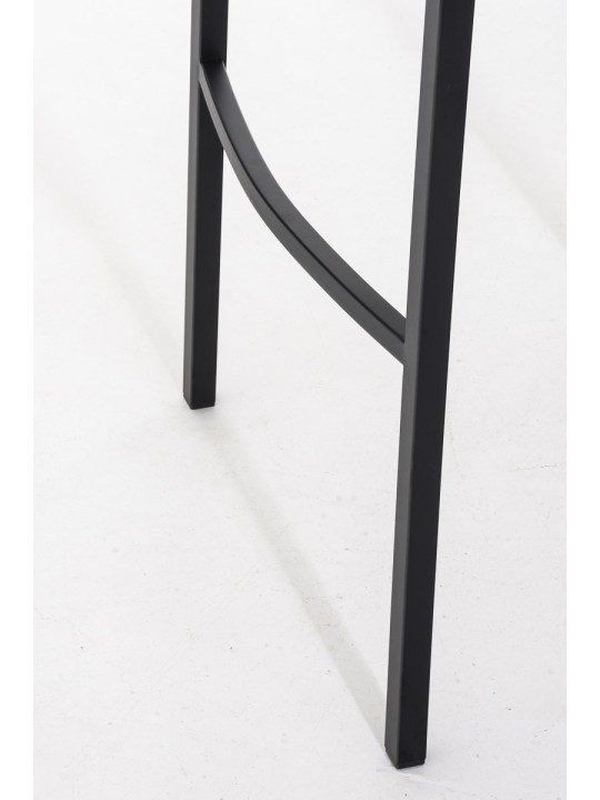 Banqueta alta Damaso B com estrutura de 4 pés, cinza Banqueta alta Damaso B com estrutura de 4 pés, cinza