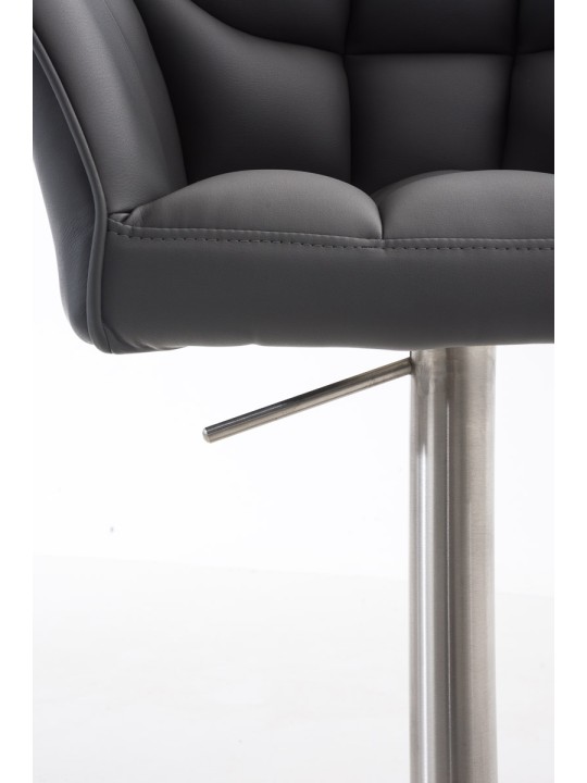 Banqueta alta Damaso E, cinza