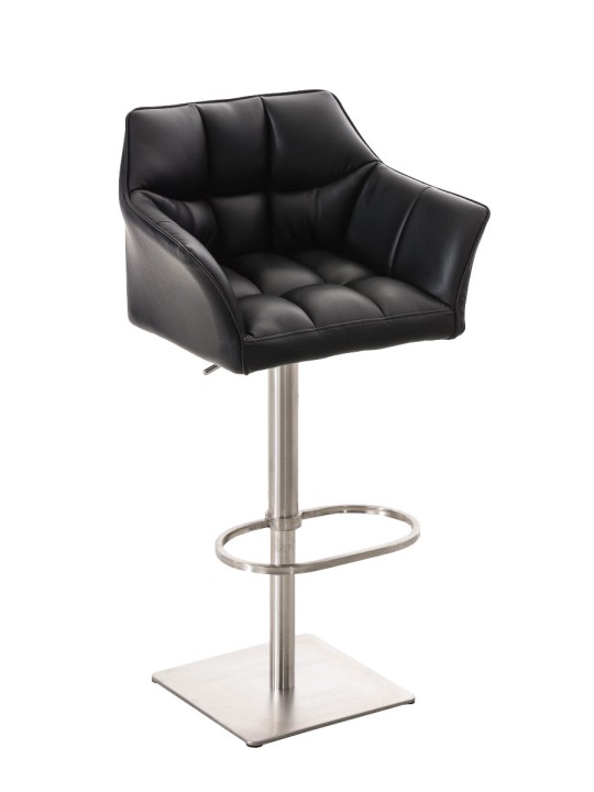 Banqueta alta Damaso E, preto